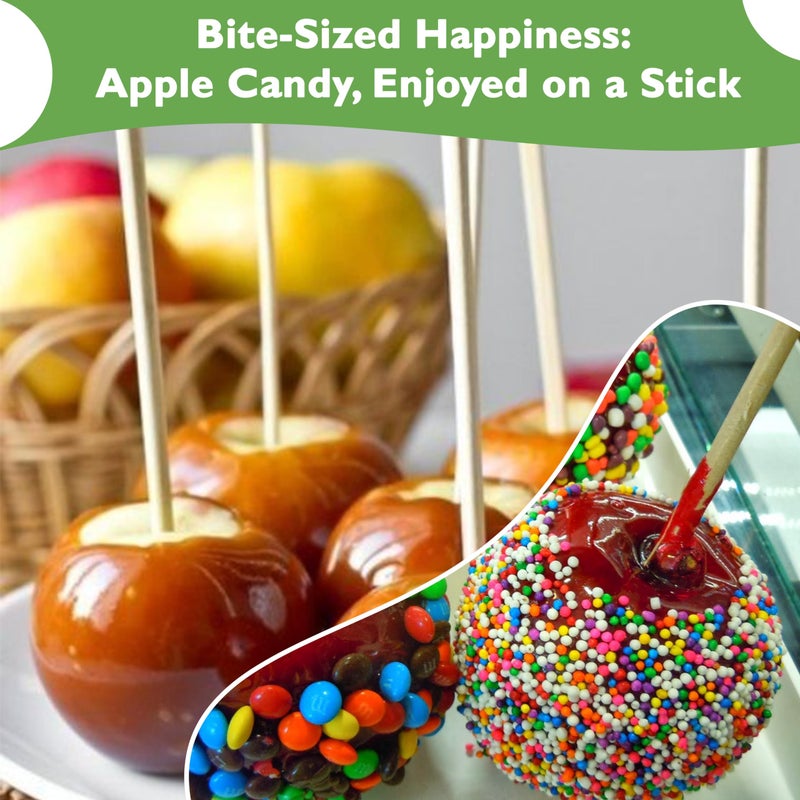 بيرفيكت ستيكس أعواد كلب الذرة الخشبية المثالية من ستيكس. 10 بوصة × 3/16 عبوة من 1000 قيراط - Image 2